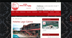 Desktop Screenshot of hoteleslagocalima.com